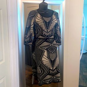 2 Piece Skirt Set | Black And Gold